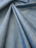 Scalamandre Vienne Texture Azure Blue Silk Solid Texture MSRP USD 276/y