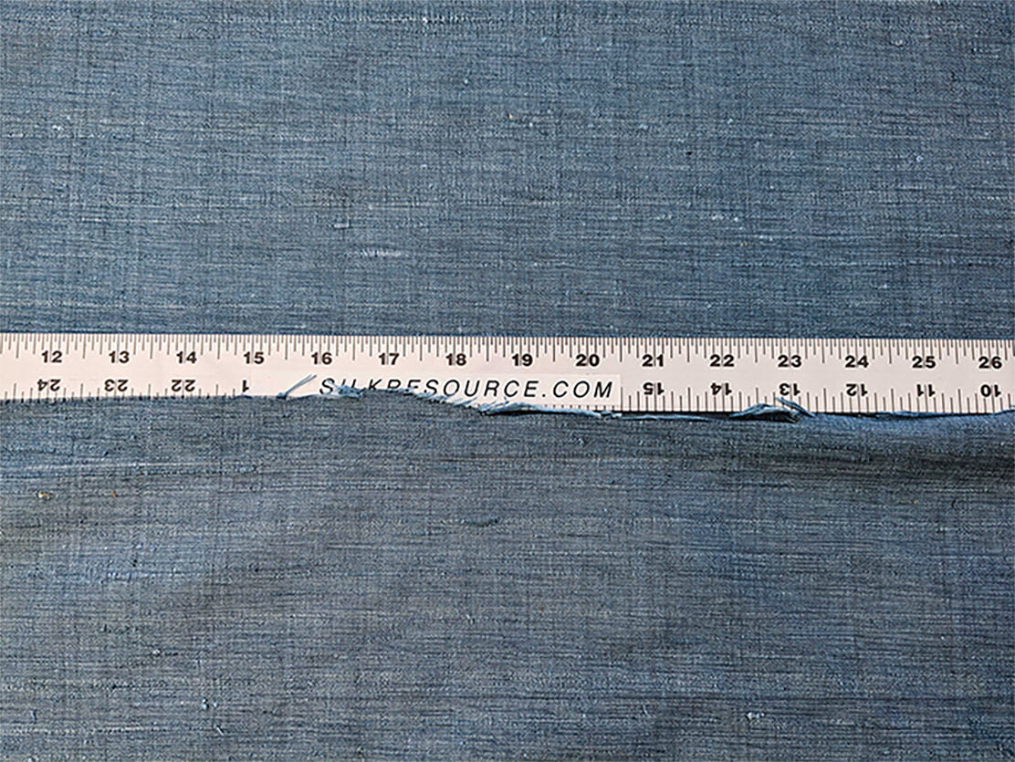 Scalamandre Vienne Texture Azure Blue Silk Solid Texture MSRP USD 276/y