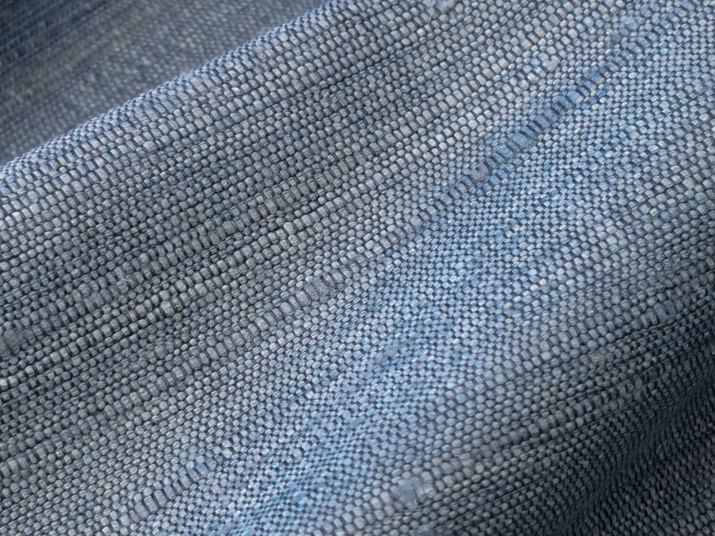 Scalamandre Vienne Texture Azure Blue Silk Solid Texture MSRP USD 276/y