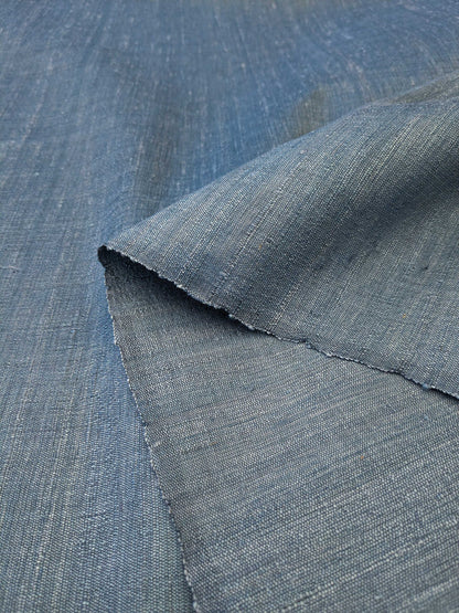 Scalamandre Vienne Texture Azure Blue Silk Solid Texture MSRP USD 276/y