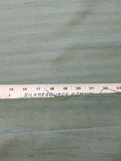 Scalamandre Vienne Texture Sage Light Blue Silk Solid Texture MSRP USD 276/y