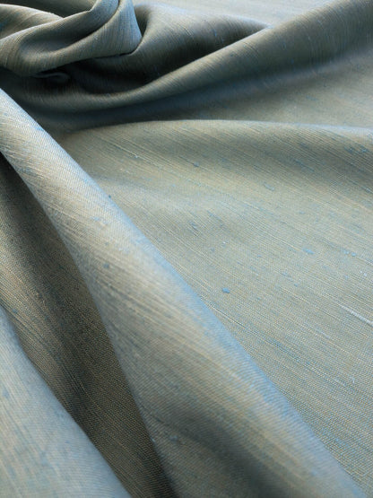Scalamandre Vienne Texture Sage Light Blue Silk Solid Texture MSRP USD 276/y