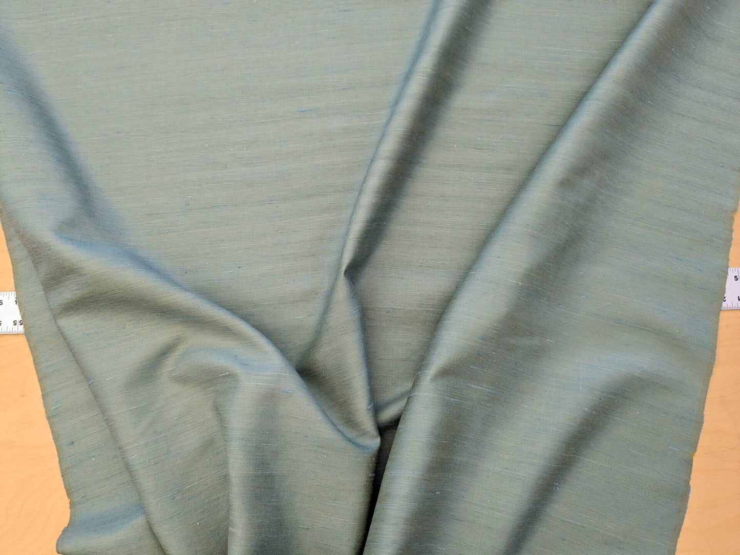 Scalamandre Vienne Texture Sage Light Blue Silk Solid Texture MSRP USD 276/y