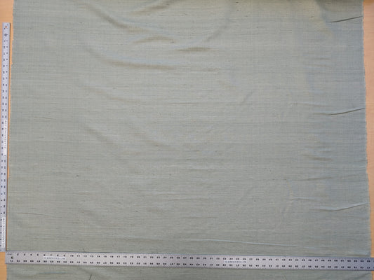 Scalamandre Vienne Texture Mist Gray Blue Silk Solid Texture MSRP USD 276/y