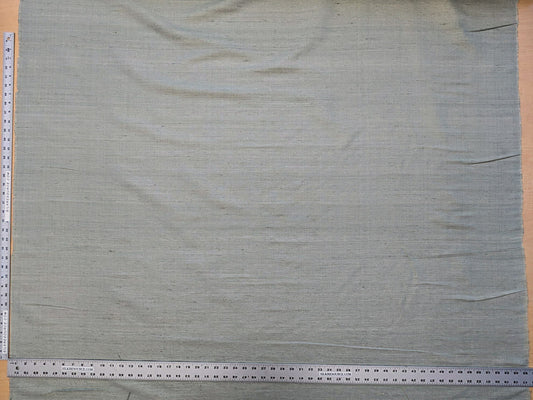 Scalamandre Vienne Texture Mist Gray Sage Green Blue Silk Solid Texture MSRP USD 276/y