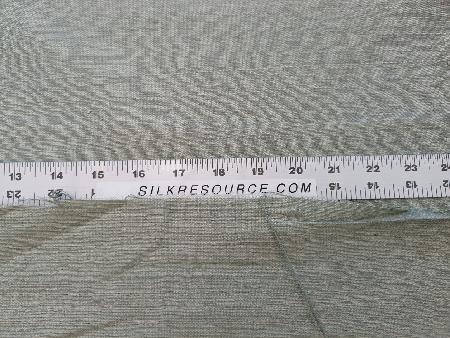 Scalamandre Vienne Texture Mist Gray Blue Silk Solid Texture MSRP USD 276/y