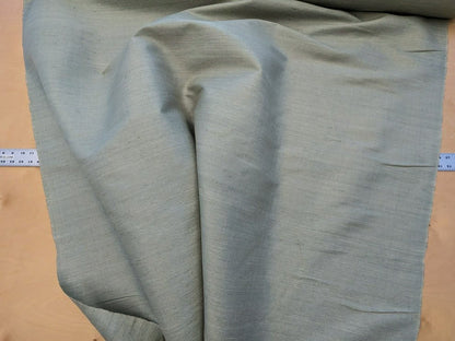 Scalamandre Vienne Texture Mist Gray Sage Green Blue Silk Solid Texture MSRP USD 276/y