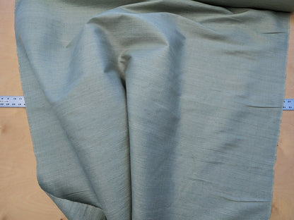Scalamandre Vienne Texture Mist Gray Blue Silk Solid Texture MSRP USD 276/y