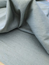 Scalamandre Vienne Texture Mist Gray Blue Silk Solid Texture MSRP USD 276/y