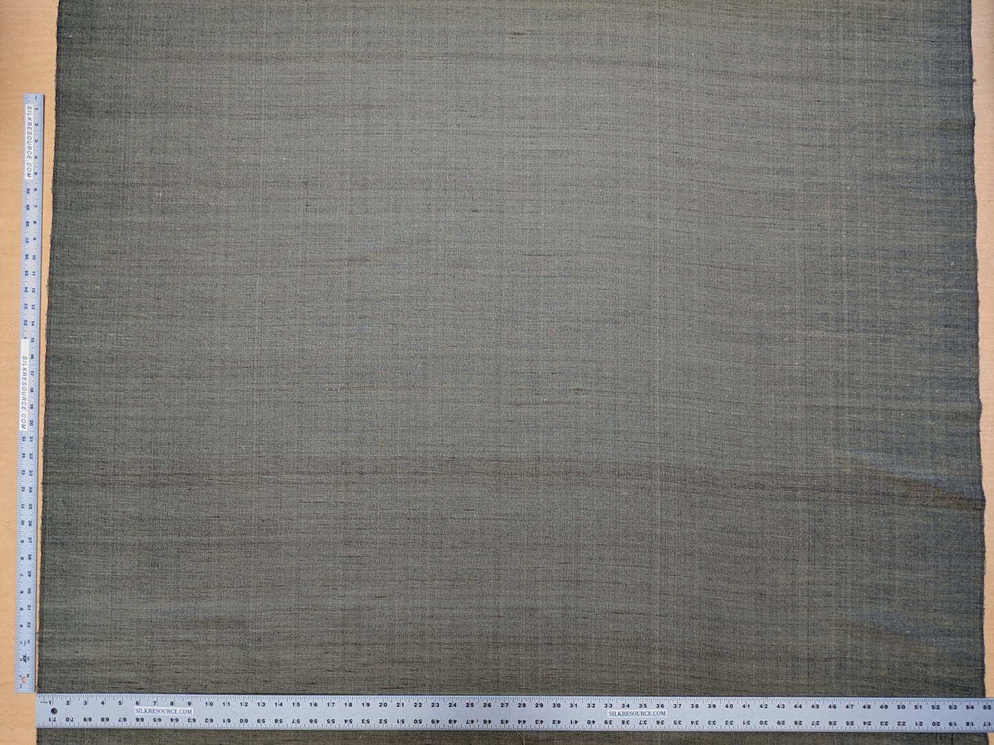 Scalamandre Vienne Texture Bronze Brown Silk Solid Texture MSRP USD 276/y