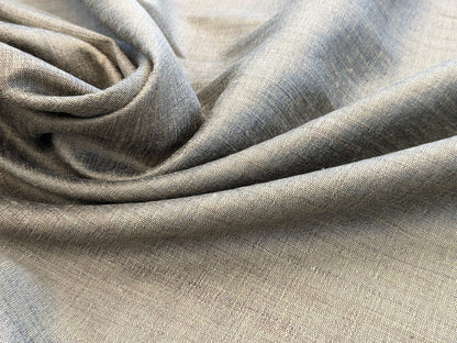 Scalamandre Vienne Texture Bronze Brown Silk Solid Texture MSRP USD 276/y