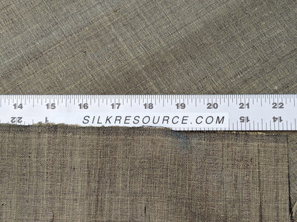 Scalamandre Vienne Texture Bronze Brown Silk Solid Texture MSRP USD 276/y