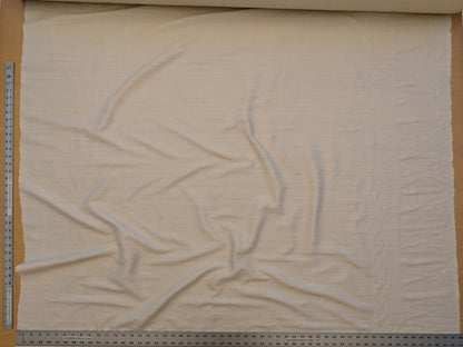 Scalamandre Vienne Texture Vanilla Cream White Silk Solid Texture MSRP USD 276/y