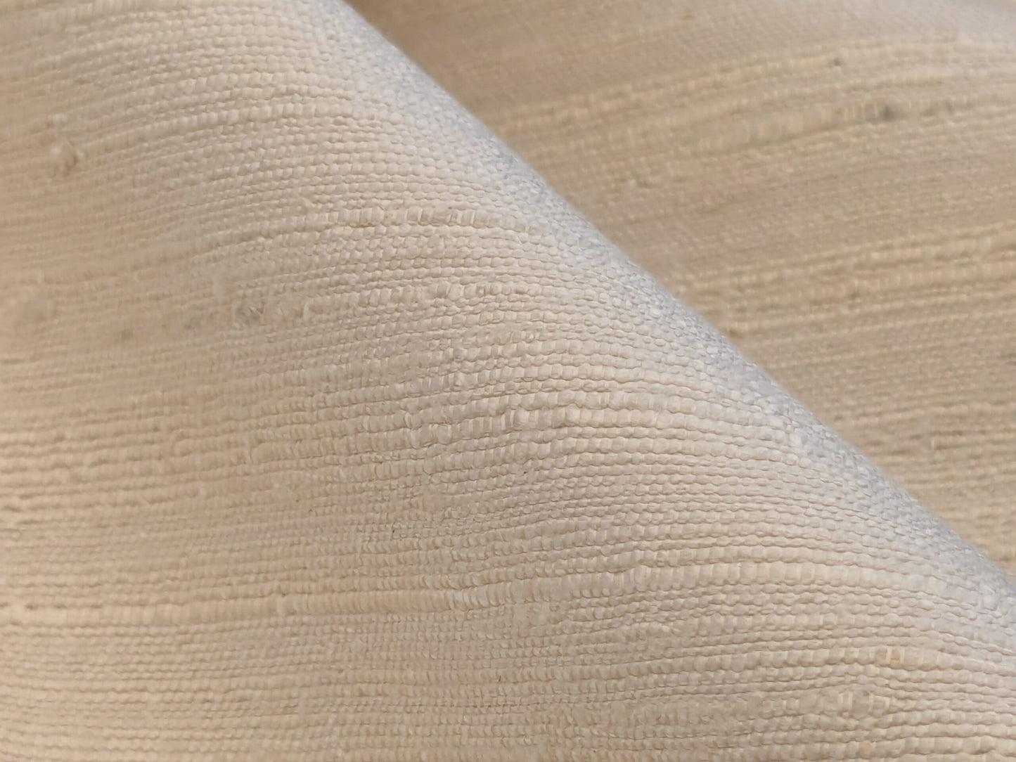 Scalamandre Vienne Texture Vanilla Cream White Silk Solid Texture MSRP USD 276/y