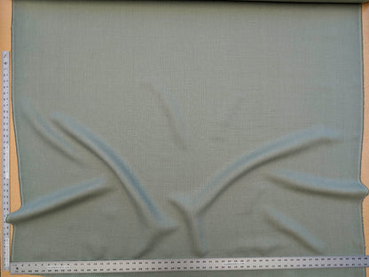 Scalamandre Luxembourg Linen Celadon Light Blue Green Turquoise Solid Super Heavy MSRP USD284/y