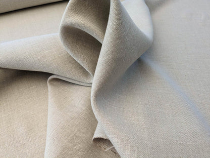 Scalamandre Luxembourg Linen Natural Cream White Solid Super Heavy MSRP USD284/y