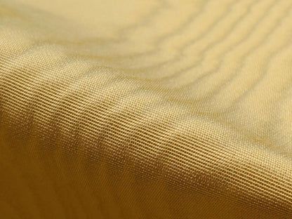 Scalamandre Doberman Moire Straw Viscose Yellow Gold Texture Watermark MSRP USD 380/y