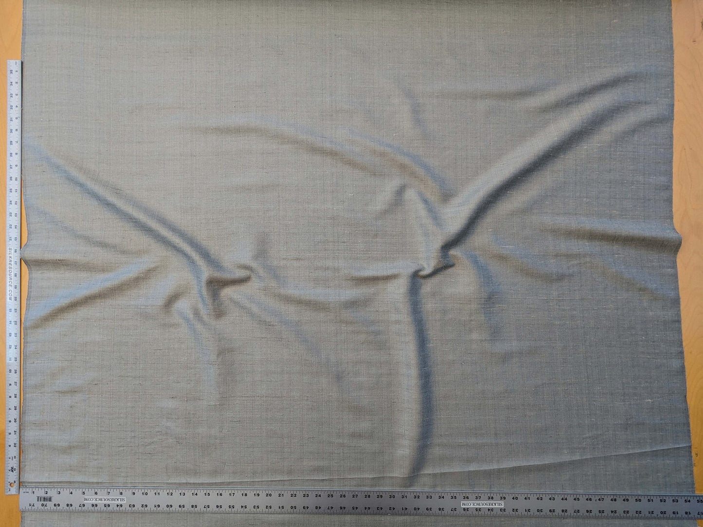 Scalamandre Vienne Texture Dove Gray Silk Solid Texture MSRP USD 276/y