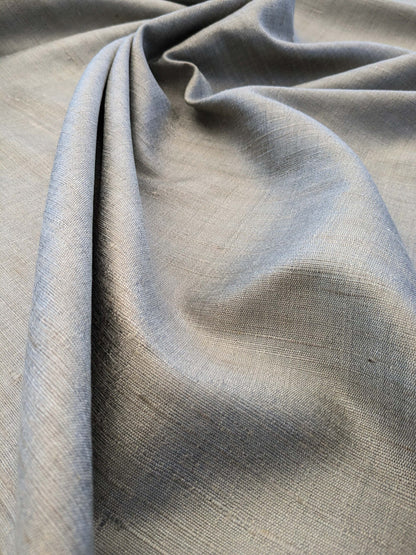 Scalamandre Vienne Texture Dove Gray Silk Solid Texture MSRP USD 276/y