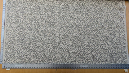 Scalamandre Kitten Nickel Gray Beige Animal Skin Small Scale Texture Cotton Linen MSRP USD 298/y