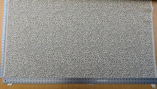 Scalamandre Kitten Nickel Gray Beige Animal Skin Small Scale Texture Cotton Linen MSRP USD 298/y