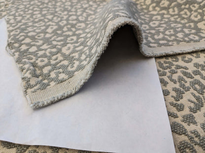 Scalamandre Kitten Nickel Gray Beige Animal Skin Small Scale Texture Cotton Linen MSRP USD 298/y