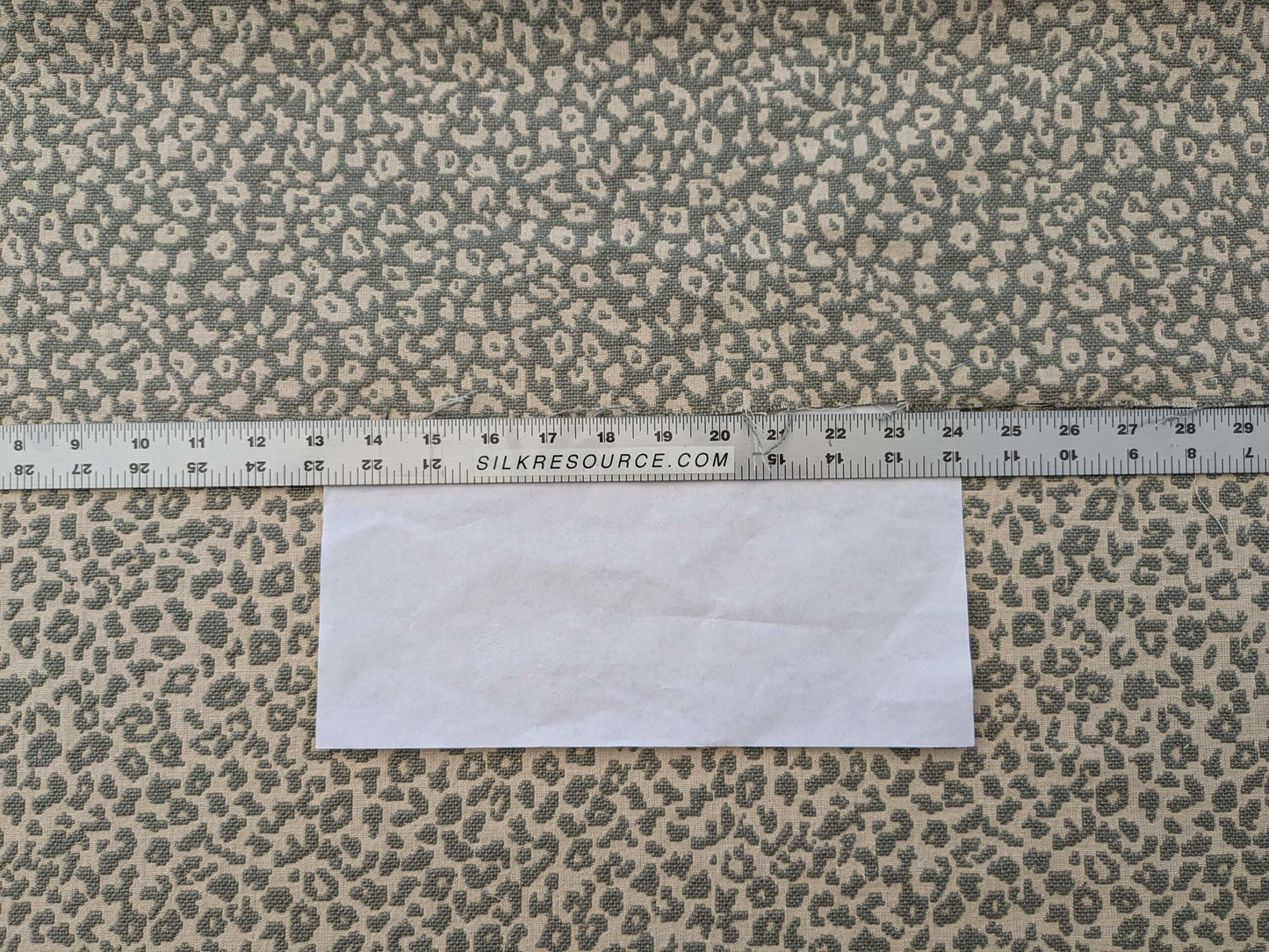 Scalamandre Kitten Nickel Gray Beige Animal Skin Small Scale Texture Cotton Linen MSRP USD 298/y