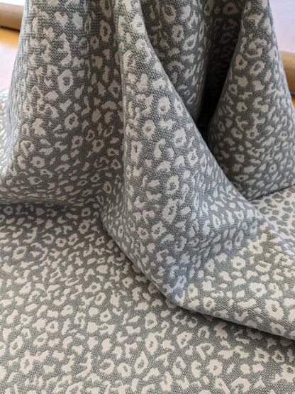 Scalamandre Kitten Nickel Gray Beige Animal Skin Small Scale Texture Cotton Linen MSRP USD 298/y