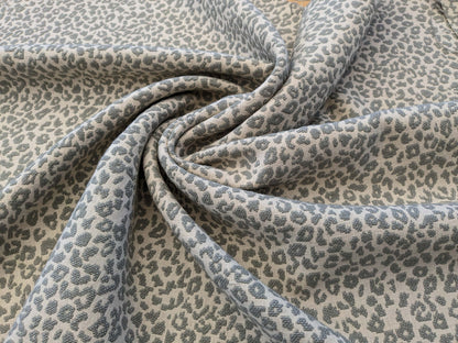 Scalamandre Kitten Nickel Gray Beige Animal Skin Small Scale Texture Cotton Linen MSRP USD 298/y