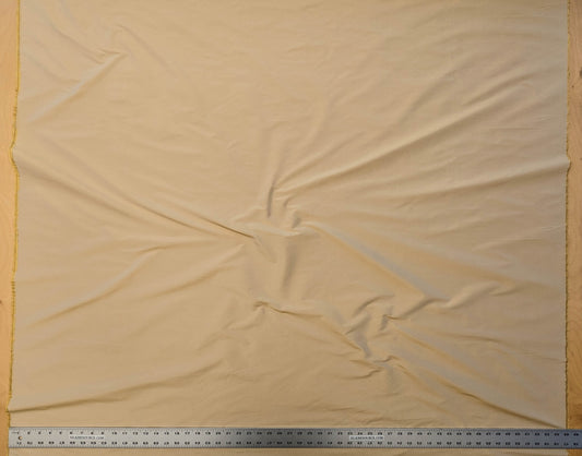 Scalamandre Taj Silk Chablis Plain Solid Gold Silk Taffeta Butter Yellow w Frost MSRP USD 200+/y