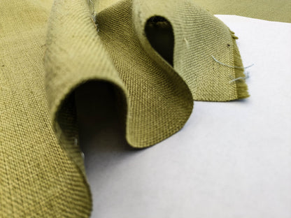 Scalamandre Lakeside Linen Lime Green Solid MSRP USD 158/y