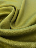 Scalamandre Lakeside Linen Lime Green Solid MSRP USD 158/y