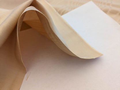 Scalamandre Doberman Moire Buff Viscose Beige Plain Solid MSRP USD 380/y