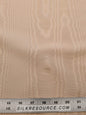 Scalamandre Doberman Moire Buff Viscose Beige Plain Solid MSRP USD 380/y