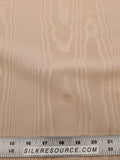 Scalamandre Doberman Moire Buff Viscose Beige Plain Solid MSRP USD 380/y
