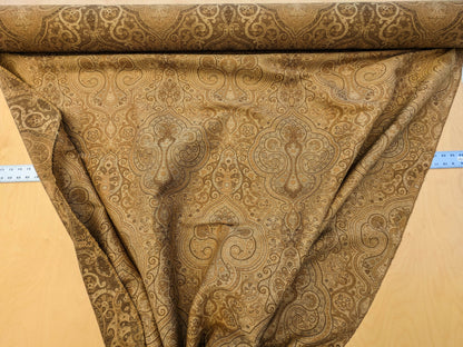 Scalamandre Solaine Topaz Brown Paisley Medallion MSRP USD 184/y