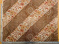 Scalamandre Iris Apfel's Indus Brown/White Floral Medallion Stripe MSRP USD 320/y