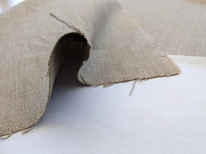 Scalamandre Lakeside Linen Linen Beige Solid MSRP USD 158/y