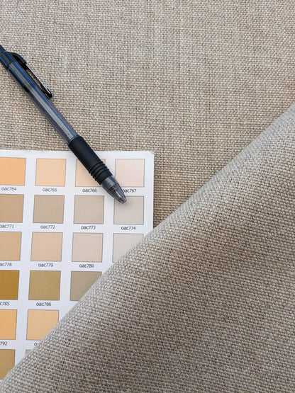 Scalamandre Lakeside Linen Linen Beige Solid MSRP USD 158/y