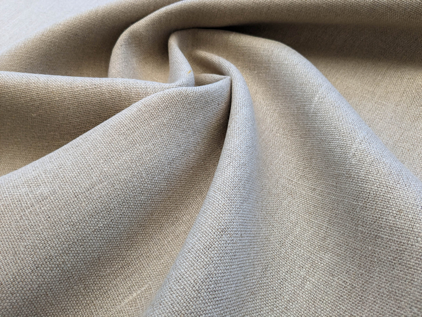 Scalamandre Lakeside Linen Linen Beige Solid MSRP USD 158/y