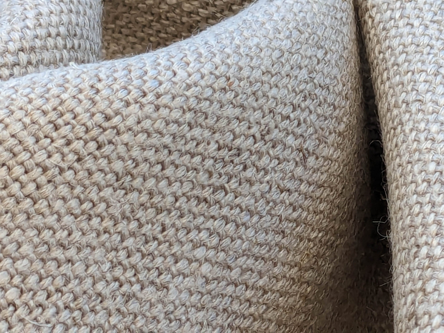 Scalamandre Lakeside Linen Linen Beige Solid MSRP USD 158/y