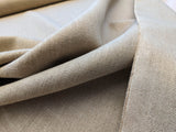 Scalamandre Lakeside Linen Linen Beige Solid Texture -By The Yard - MSRP USD 158/y
