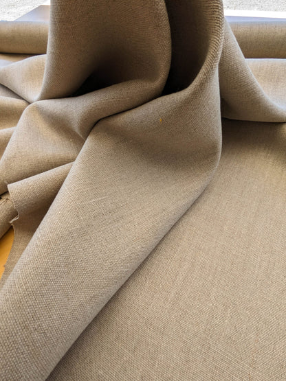 Scalamandre Lakeside Linen Linen Beige Solid MSRP USD 158/y