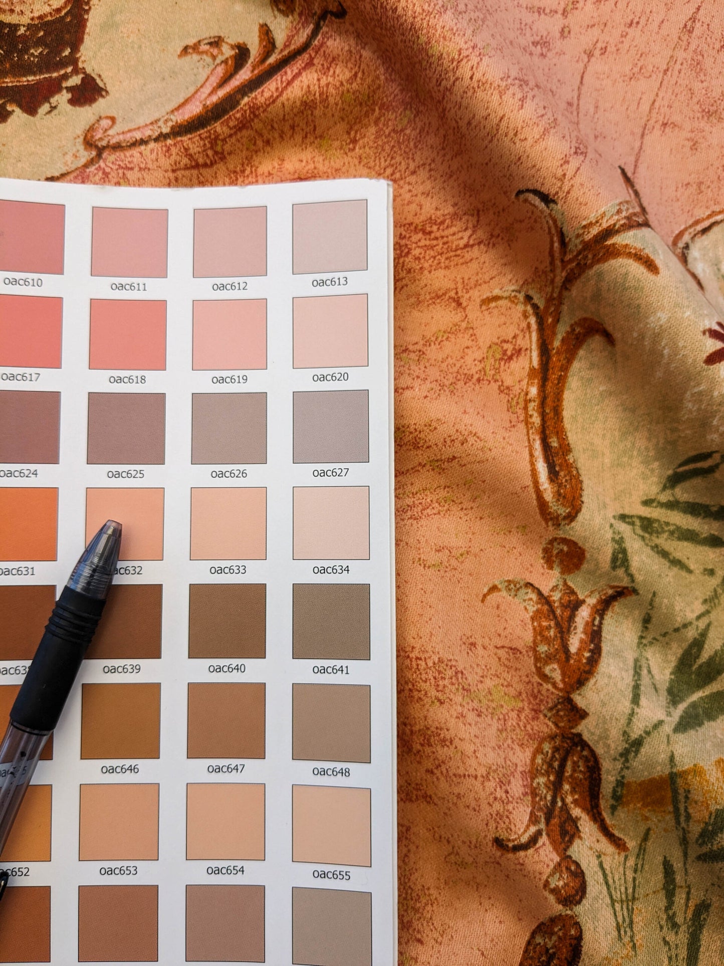 Scalamandre Cotteen Chinois Spice Pink Red Chinoiserie Birds Teahouse Toile Scenic MSRP USD 200+/y