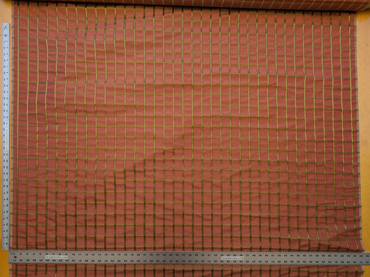 Scalamandre Carissima Carnations Moss Red Green Plaid Check MSRP USD 184/y