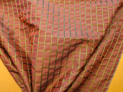 Scalamandre Carissima Carnations Moss Red Green Plaid Check MSRP USD 184/y