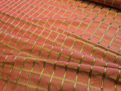 Scalamandre Carissima Carnations Moss Red Green Plaid Check MSRP USD 184/y