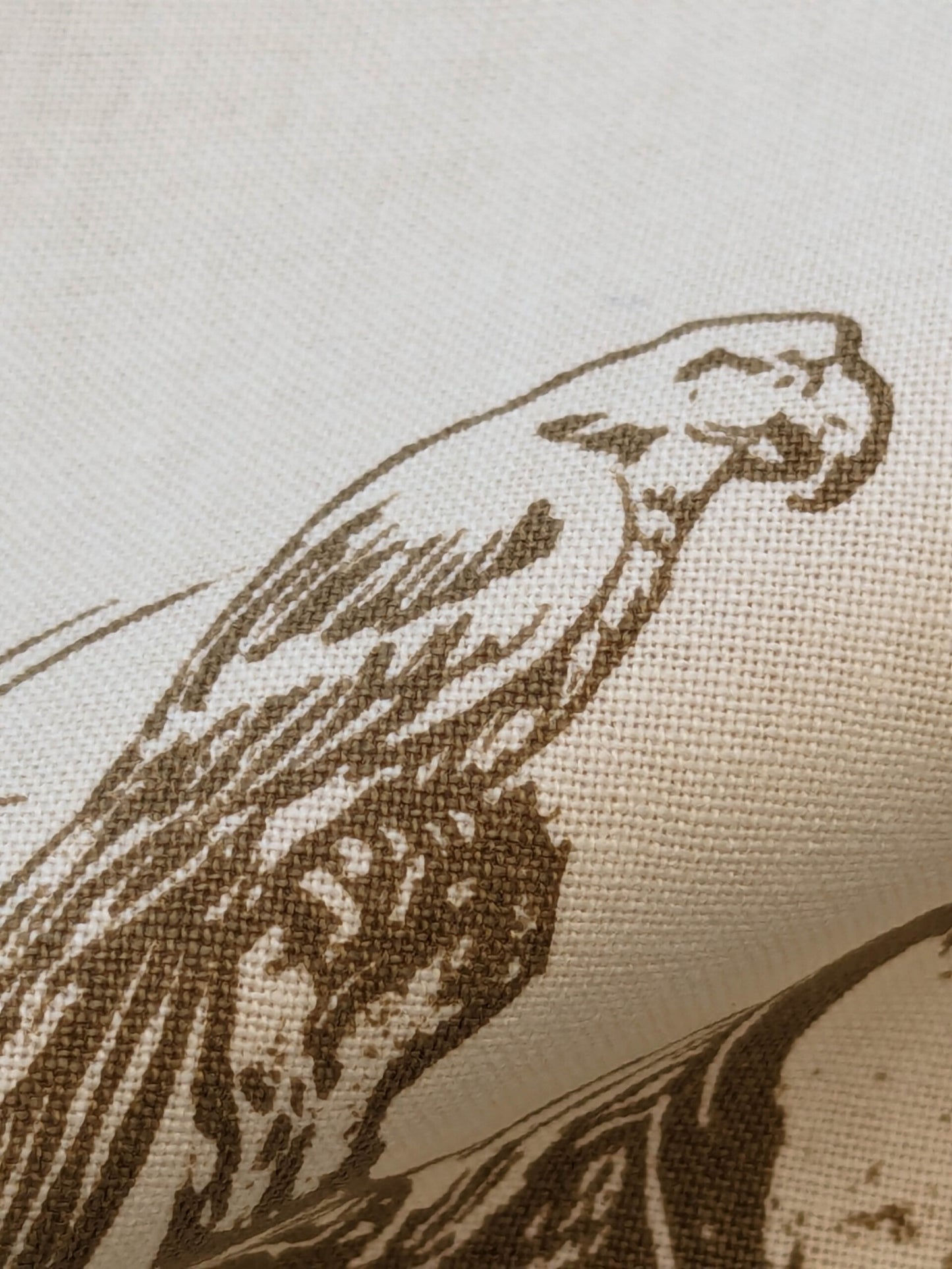 Scalamandre Scene Chinoise Tan Brown Beige Historic Chinoiserie Toile Garden Birds Music MSRP USD 208/y