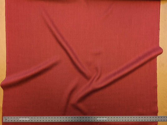 Scalamandre Lakeside Linen Spice Red Solid MSRP USD 158/y