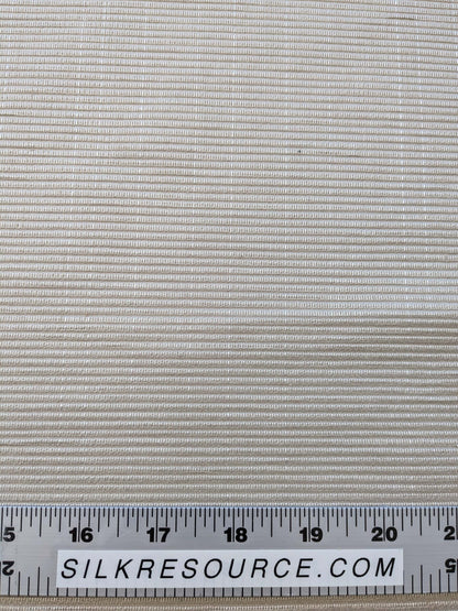 7YD Scalamandre Silver Grey Ribbed Upholstery MSRP USD 150/Y